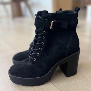 Black booties